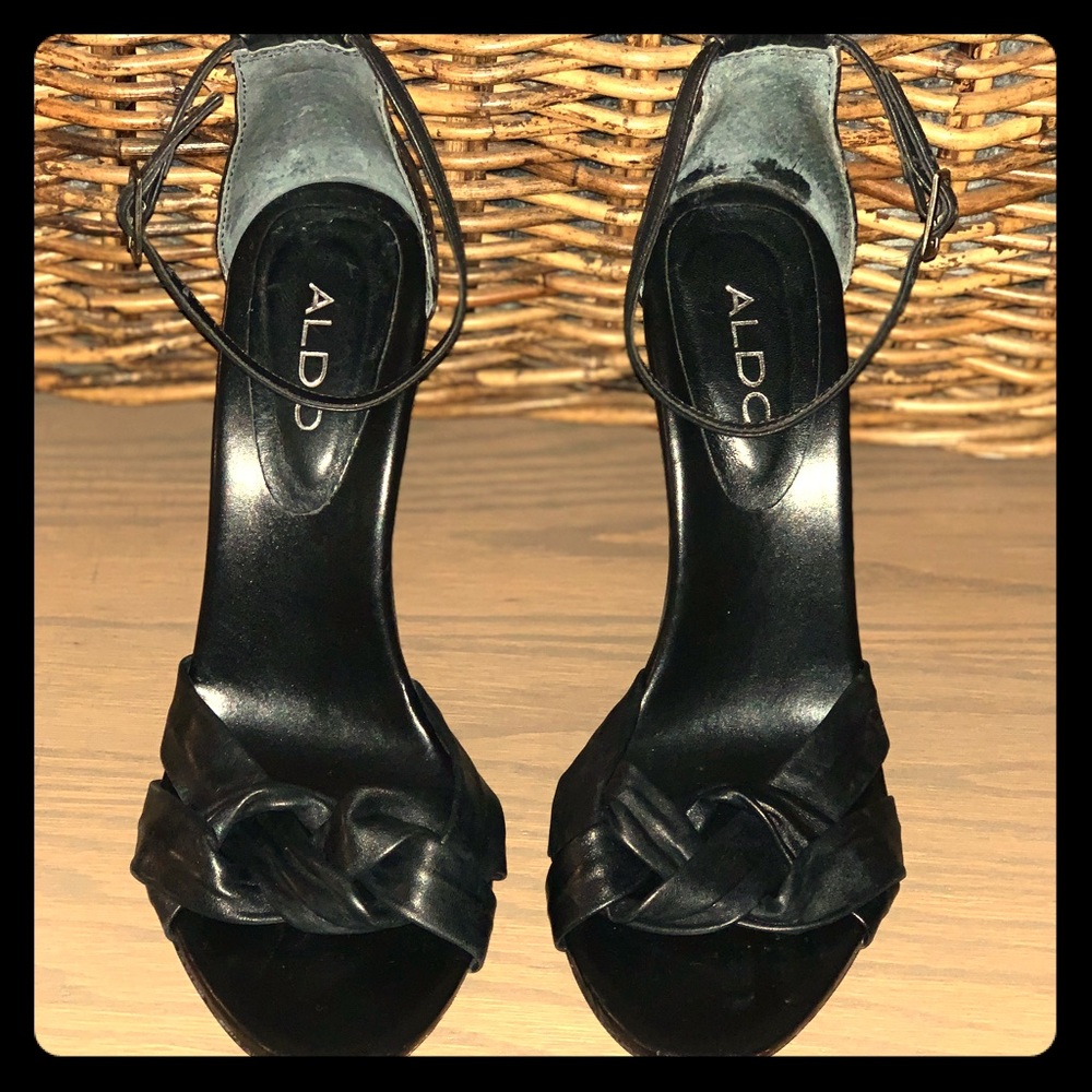 Aldo leather heels
